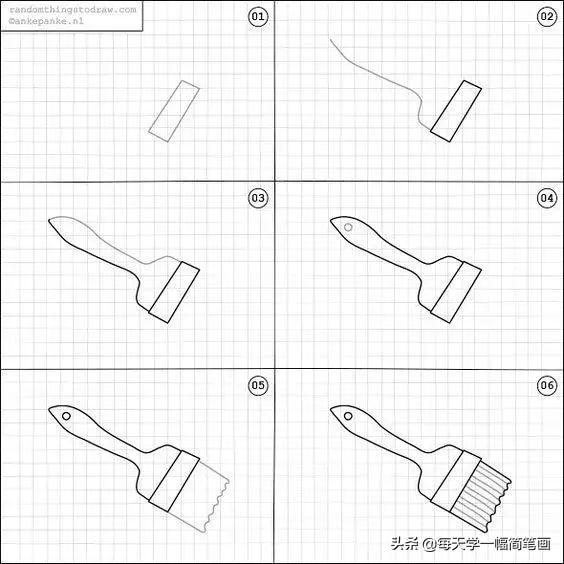 一张简单又漂亮的画，漂亮又简单的简笔画教程（简单又好看的线条画#一支笔画出你的世界）