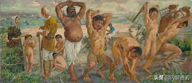 愚公移山徐悲鸿，徐悲鸿愚公移山作品鉴赏分析（徐悲鸿《愚公移山》卖出2亿天价）