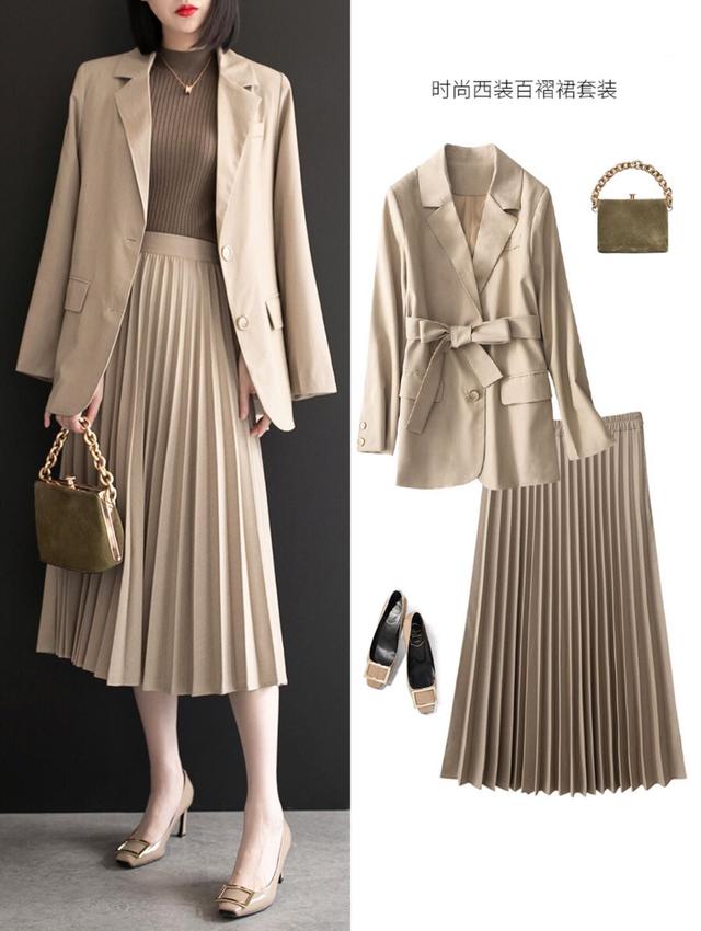精致时髦的职场穿搭，看看我们的时髦OL是怎么搭配知性通勤风的