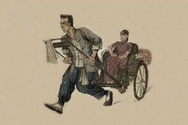 骆驼祥子关于祥子的生活经历，祥子的三起三落