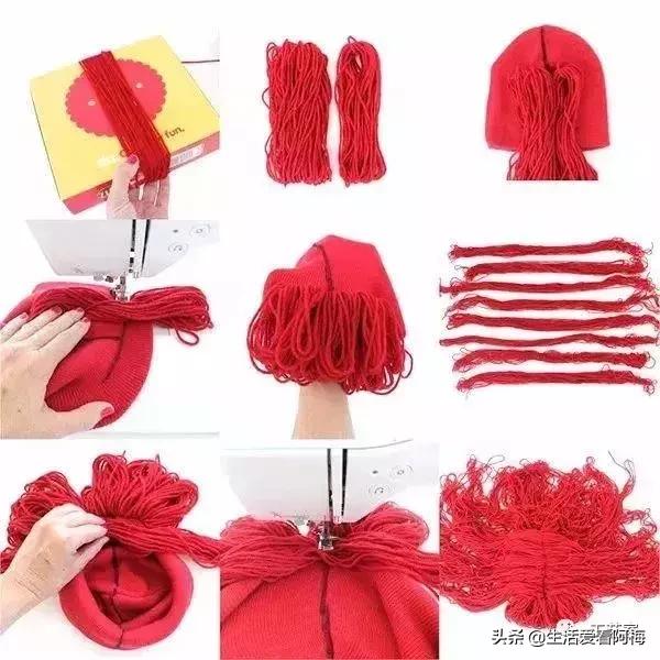 适合小孩的毛线手工，毛线小手工合集