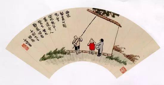 丰子恺漫画全集，丰子恺最著名的十幅漫画图（丰子恺100幅漫画处处是真）