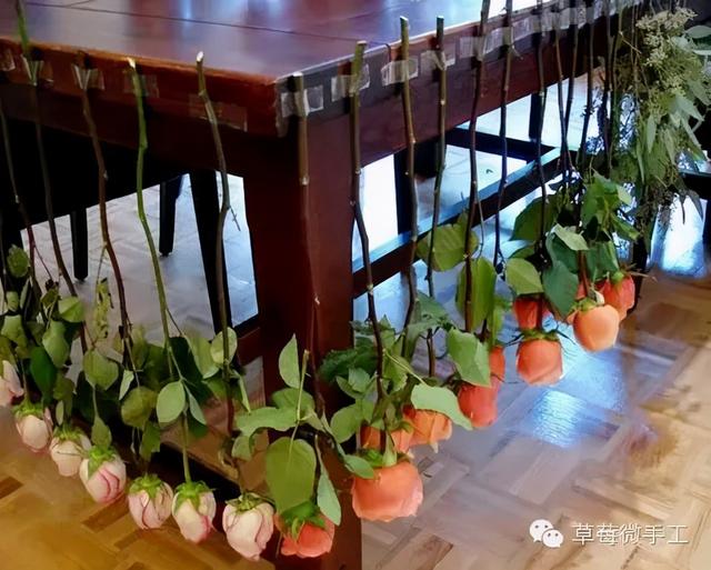 怎么制作干花的过程，快死的鲜花变文艺干花