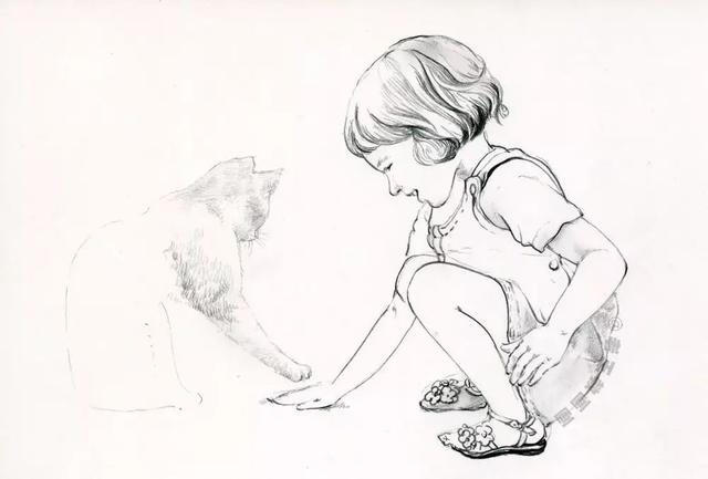 儿童画基础教程，儿童画素描教程简单又漂亮（零基础怎么画出以下的绘画作品）