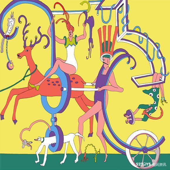 日本著名女演员松本若菜，日本艺术家山崎若菜笔下那些光怪陆离的游乐场