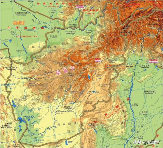阿富汗的邻国在哪里，两个邻国在边境大打出手