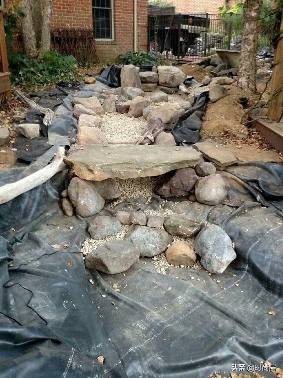 自制庭院小鱼池，手把手教你建室外鱼池