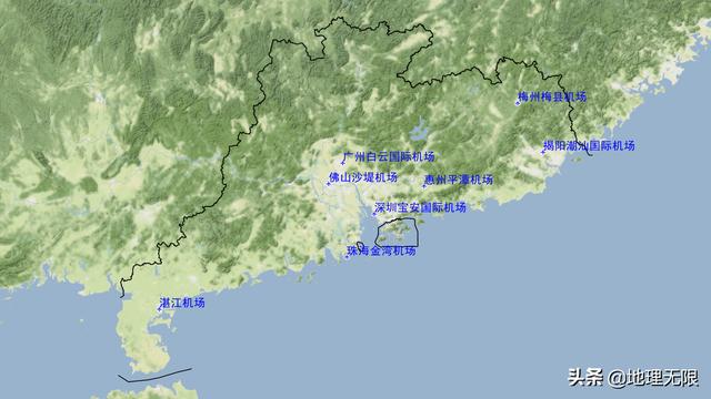 广东有多少个机场，广东共有几个民用机场（2019年广东省的十大飞机场一览）