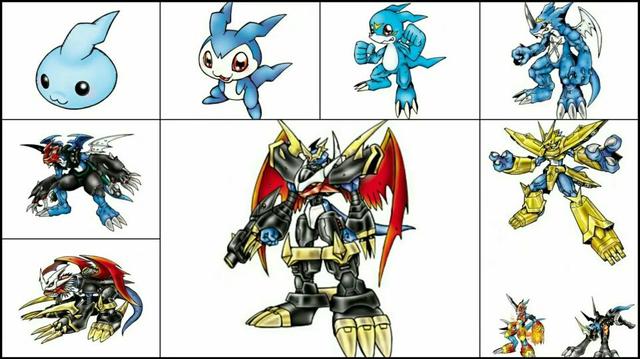 v仔兽进化路线，v仔兽全部进化形态（<1-6部>进化合集）