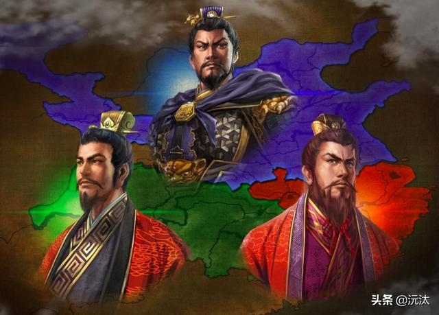三国时期魏蜀吴的首都，地理上的三国鼎立