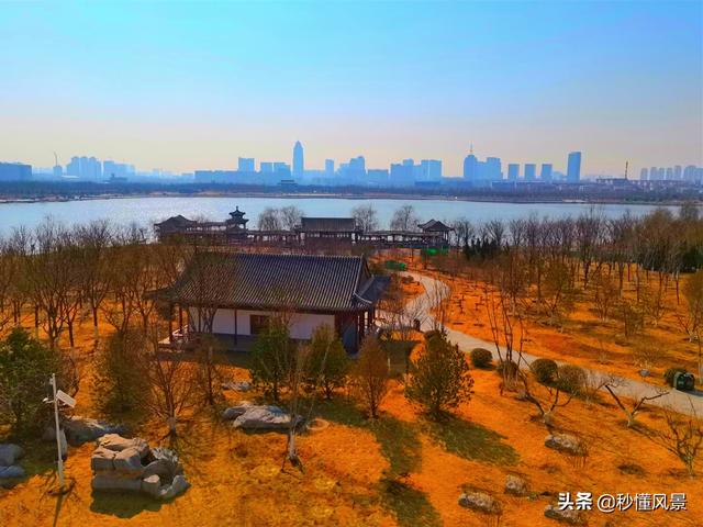 天津免费水又清的沙滩公园，天津中西合璧园林