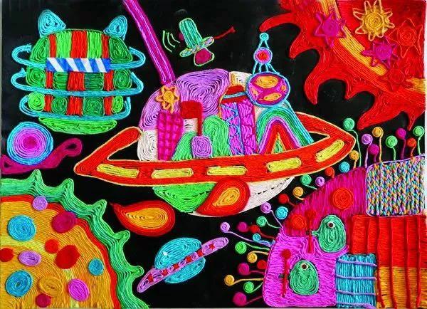 未来的科幻主题绘画简单，科幻画主题系列作品20张