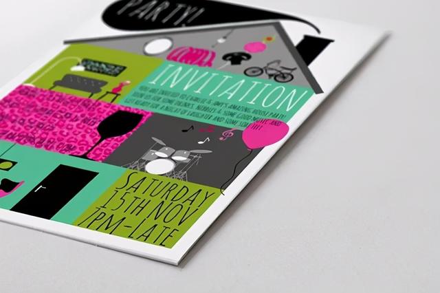 生日邀请卡电子版免费制作，生日邀请卡设计