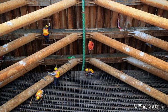 澄海北溪大桥近况，施工未停歇汕北大道