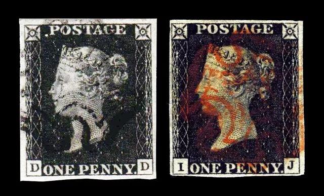 世界上最贵的黑便士邮票，关于世界上第一枚邮票