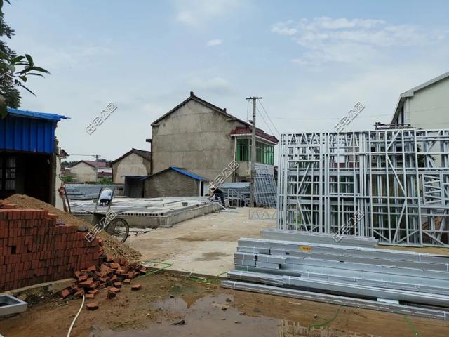 农村轻钢别墅的优点，安徽52万建轻钢房