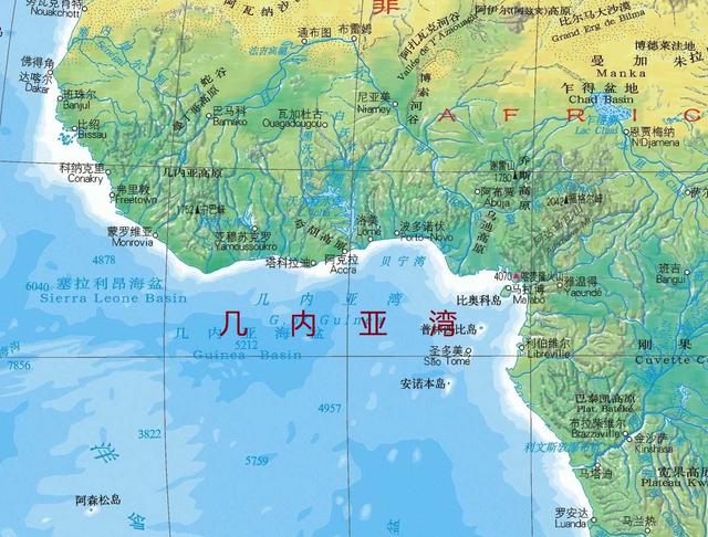 几内亚湾地理位置，全球最重要的四个海湾（世界著名海湾；石油资源丰富的几内亚湾）