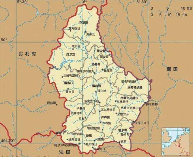 卢森堡这个国家在哪里，像卢森堡这样内陆小国为什么这么富足