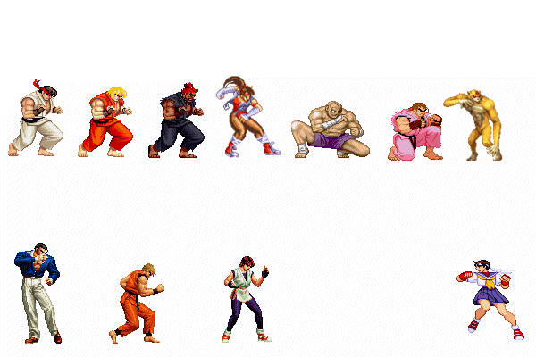 街霸四全人物超必杀合集，街霸昔日地位崇高的