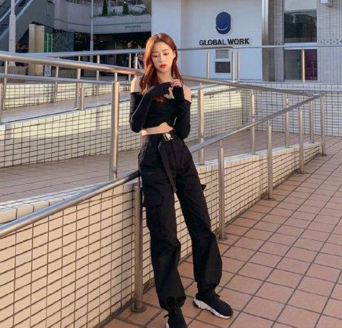 显高显瘦哈伦老爹裤，一条保暖显瘦の哈伦老爹裤