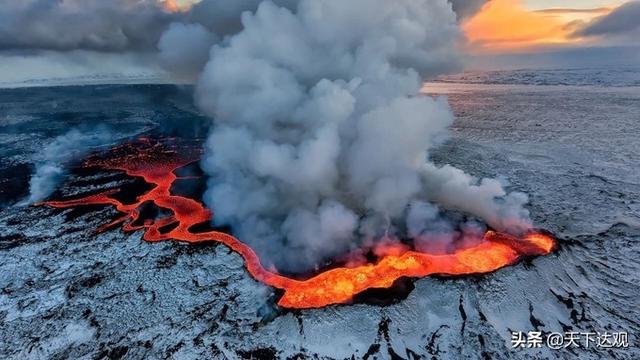 冰岛的地理位置以及邻国，北大西洋中的一个岛国