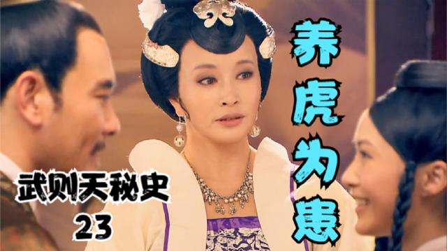 武则天秘史武媚娘怀孕第几集，武媚娘收养贺兰敏月