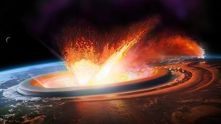 木星上被彗星撞击过的痕迹，彗星与木星相撞