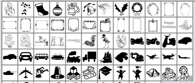 自定义图案ps，3000款PS自定义形状免费大放送