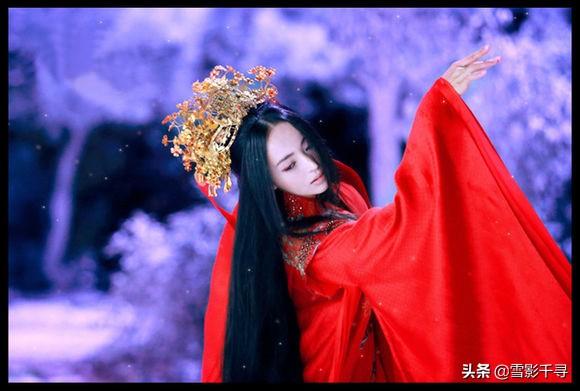 刘诗诗最美的古装角色，古装剧中的红衣白雪
