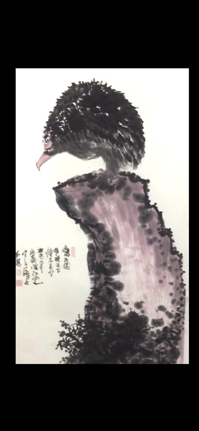 鹰画得最好的画家，书画双绝久负盛名