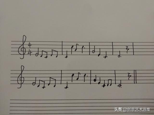 单一部曲式和单二部曲式，单二部曲式与终止式
