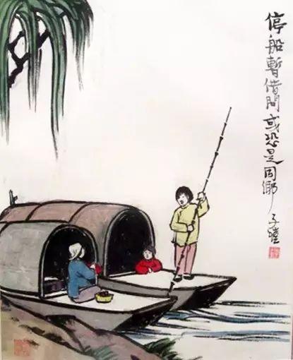 丰子恺漫画全集，丰子恺最著名的十幅漫画图（丰子恺100幅漫画处处是真）