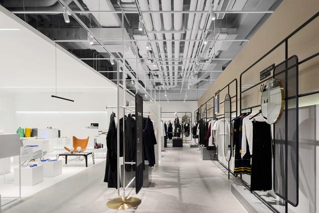中性服装店设计高级感，这些时尚前卫的服装店设计