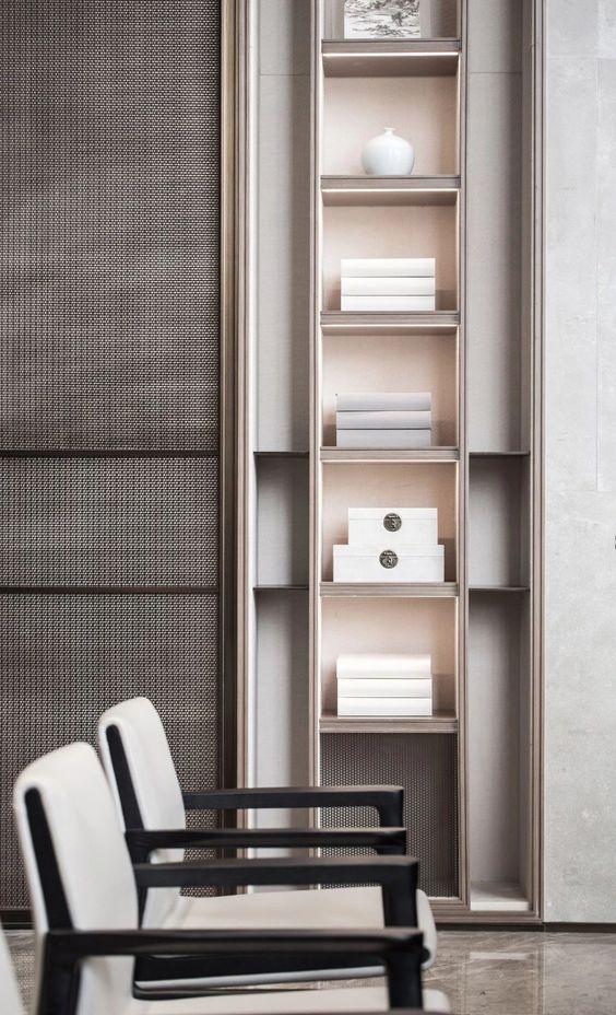 难怪壁龛设计越来越流行，隐藏式壁龛效果