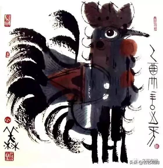 国画大写意人物画欣赏，写意人物画 ， 巫卫东