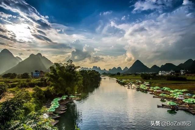 桂林市漓江景区，桂林漓江风景区景点