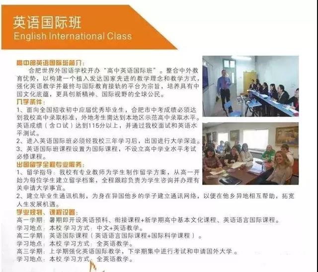 合肥国际学校有哪些，合肥国际学校有哪些