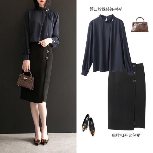 精致时髦的职场穿搭，看看我们的时髦OL是怎么搭配知性通勤风的