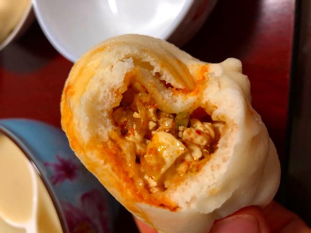 麻婆豆腐包的秘製做法，配方比例教給你，皮薄餡香，比肉包還好吃 熱愛美食 第11张