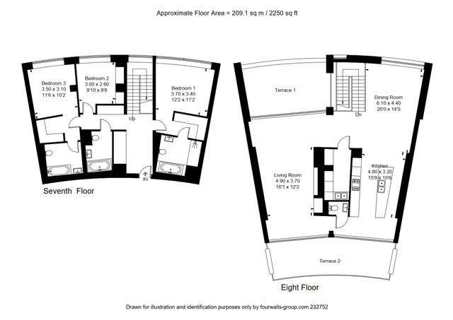 挑高公寓设计效果图大全，5套顶层公寓设计