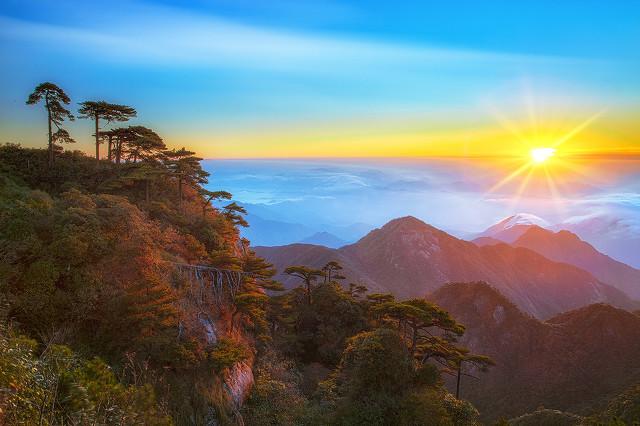 冬季江西旅游必去十大景点，江西8个著名名山山清水秀