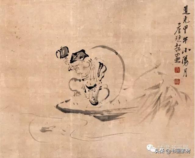 清代人物书画作品，中国传世人物画全集<十三>