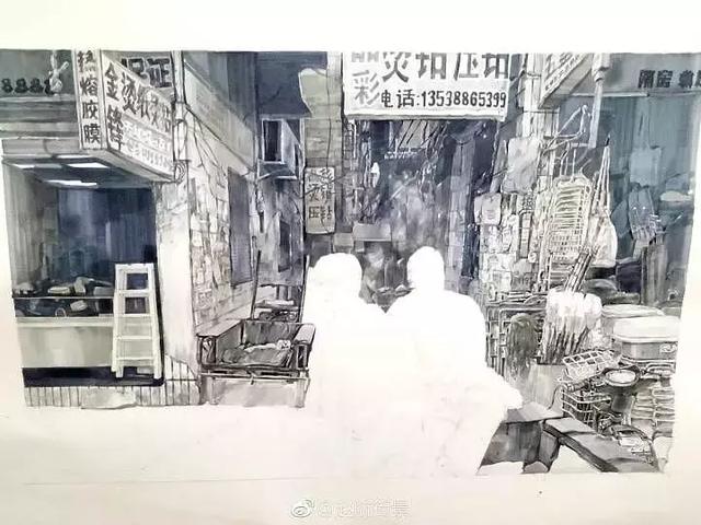 马克笔画画大师作品，他用马克笔画出了不一样的重庆