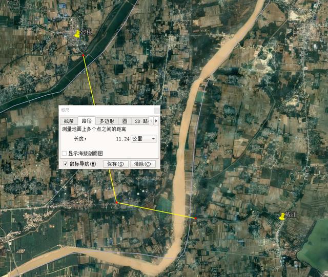 山东河南交界处，明清对峙地图（是怎样从小县变为大县的）