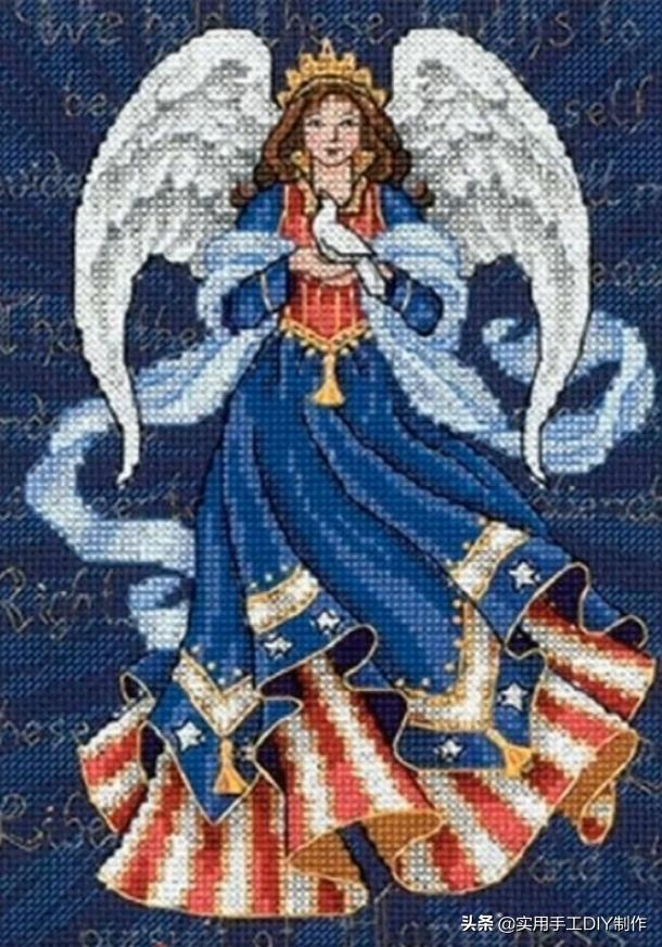 十字绣各种手工绣花图，超多款手工缝制的十字绣图
