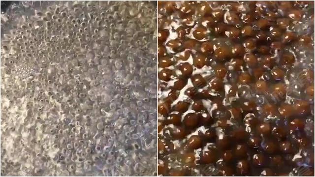 学习做珍珠奶茶，自制珍珠奶茶教程1分钟就学会