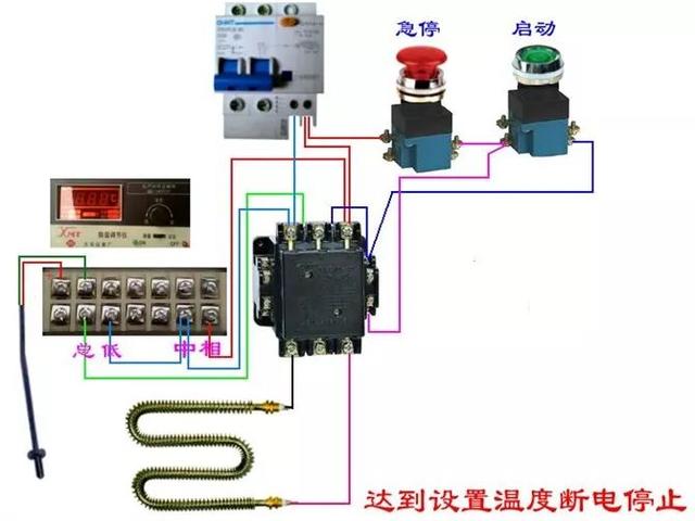 实物电工接线电路图大全简单，80多个电工实物接线图