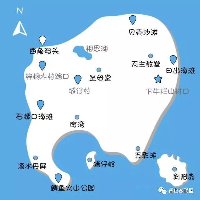 涠洲岛自助游详细攻略，涠洲岛自由行速览