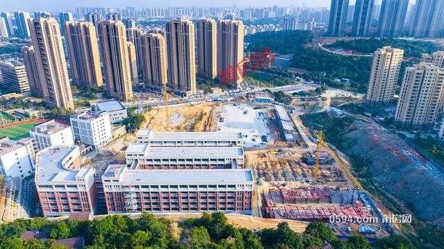 莆田市中山中学紫霄校区，官宣莆一中新校区