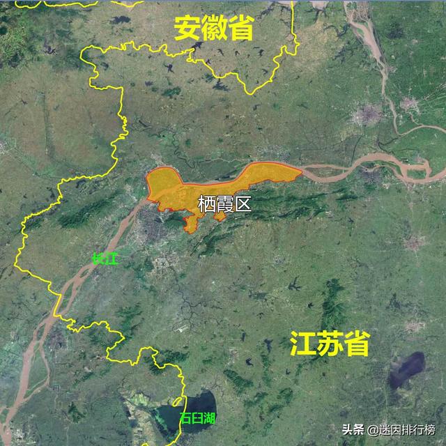 南京地图高清版大图，南京市地图区域划分高清（快速了解江苏省南京各市辖区）